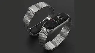 Для Xiaomi Mi Band 6 ремешок совместим Mi 5 4 3 ремень NFC Браслет Металическая цепочка из