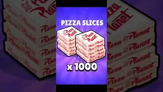🍕Как получить пиццу в brawl stars? Как получить 1000 кусков пиццы? Бесплатная пицца🎁 