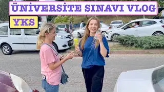 Üniversite (YKS) Sınavı Vlog. Ecrin Su Çoban TYT, AYT ve YDT (YABANCI DİL) Sınavları.