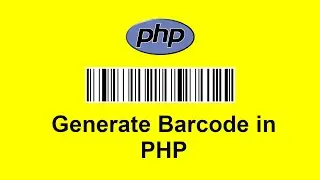 How to generate Barcode in php || Barcode in php