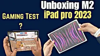 iPad Pro 2023 UNBOXING & PUBG Test 2023 | iPad Pro PUBG Review | Price Graphics Recording Streaming