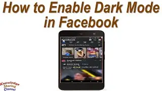 How to Enable Dark Mode in Facebook