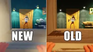 Hello Neighbor New VS Old Style Comparison