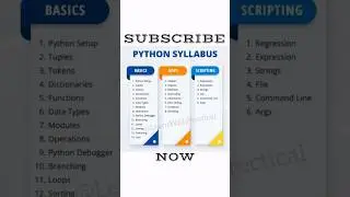 🔥👨‍💻How to Learn Python: Step-by-Step Syllabus👨‍💻🔥 | 