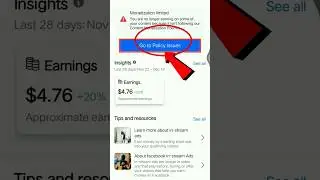 Facebook Earning restricted problem Solved | Facebook earning restriction 