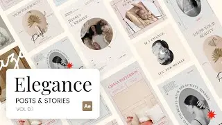 elegance stories and posts for social media by pixflow I MOTION FACTORY