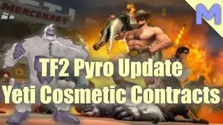 Team Fortress 2 Pyro Update - Yeti Cosmetic Contracts