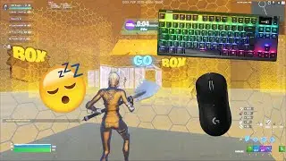 Apex Pro TKL 🤩 ASMR Sounds 😴 Fortnite 144fps | BoxFights