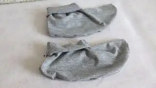 Сама собираю и всех заставляю не выкидывать одежду. Разрезала пакет и нашила пару стопок носков