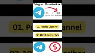 Earn Money Telegram Channel Monetization | How To Monetize Telegram Channel