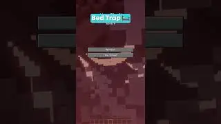 Minecraft Bed Trap TNT💥🛌 #shorts