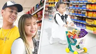 First Grocery Shopping ni Baby Lakeisha | Carlyn Ocampo