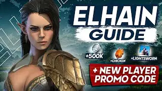 🔥 Elhain RAID Shadow Legends Beginner Guide 🔥 Build, Masteries, Artifacts, Blessing