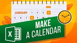 How to Create a Custom Calendar in Excel | How to Make a Pre-Made Calendar in Excel