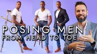Posing Men: Complete Head-to-Toe Guide for Photographers & Models