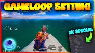 GAMELOOP SETTING | 30 FPS TO 240 FPS 🤯| 2025 |