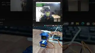 Python opencv project using Arduino and servo motor 