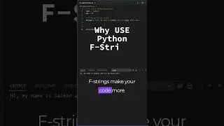 Python F-STRINGs are Game Changers 
