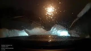Forester SH в горку снег/лёд
