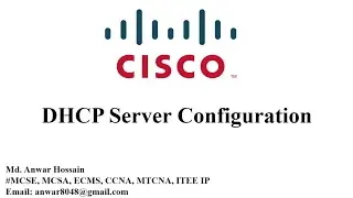 How To Configure DHCP Server in Cisco Router (CCNA