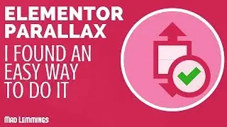 Elementor Parallax - The Simplest Way To Do It