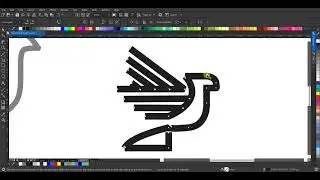 bird line art