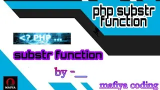 php substr function #shorts #phpforbeginners #codes #ifelsestatement #phpinhindi