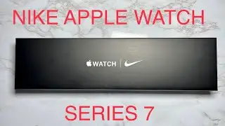 Nike Apple Watch Series 7 (starlight color)