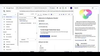 Google BigQuery Studio Demo
