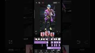 Capcut Simple Editing Tutorial 🔥// colour changing effect in capcut, ff edit, lobby edit ff #shorts