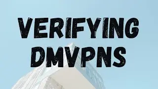 Verifying DMVPNs