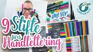 9 großartige Handlettering Stifte (für Einsteiger & Profis) ✍️