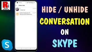 How to Hide / Unhide Conversations on Skype