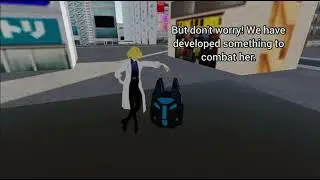MMD Giantess Miku Grows To Stop Rin - Part 9