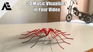 After Effects Tutorial: 3D Music Visualizer in Your Video (No Plugin)