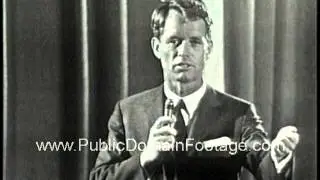Robert F. Kennedy speech at Columbia University 1964  - RFK speaking