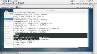 46  RHCE7 Introduction to Bash Shell Scripting