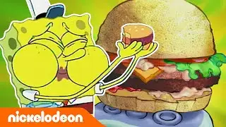 Губка Боб Квадратные Штаны | 13 самых лучших крабсбургеров | Nickelodeon Россия