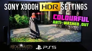 Hogwarts Legacy [PS5] Sony X900H HDR Picture Settings
