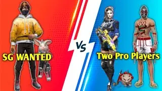 Two Pro Players Challenge Me |1vs2| Free Fire