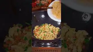 EASY EGG FRIED RICE RECIPE #recipe #cooking #chinesefood #eggfriedrice #friedrice