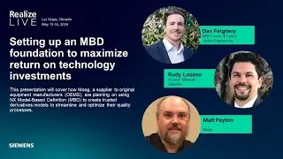 Setting up an MBD foundation to maximize return on technology investments | MOOG, AE, and Capvidia