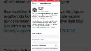 iPhone Yazılım Güncelleme Nasıl Yapılır