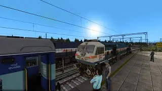 Train Coupling With WDP4D At Ambala Cantt Indian Railways Train Simulator