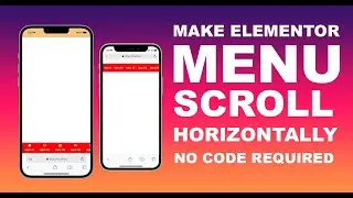 How To Make Elementor Menu Widget Scroll Horizontally (No Code Required)