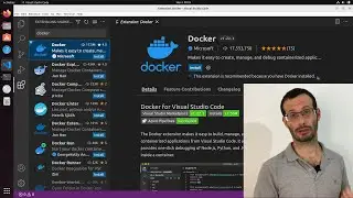 Docker tutorial 01 - Installation on Linux and the Visual Studio Code extension