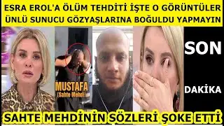 Ünlü sunucu Esra Erol'a ölüm tehdidi 'Hilafeti Muhammediye Tarikatı' ölüm emrini verdi Seda Sayan