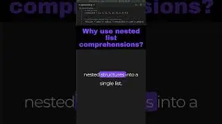 Python Nested List Comprehensions 