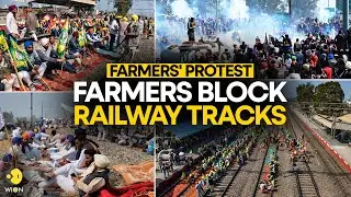 Farmers protest: Indian farmers block rail traffic ahead of talks aimed at ending protests | WION