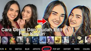 Cara Mudah Dan Cepat Edit Foto Cartoon Di Android | Picsart Editing Tutorial